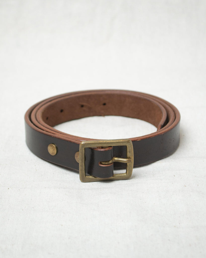 Ring Belt in Grizzly Brown – Mohawk General Store