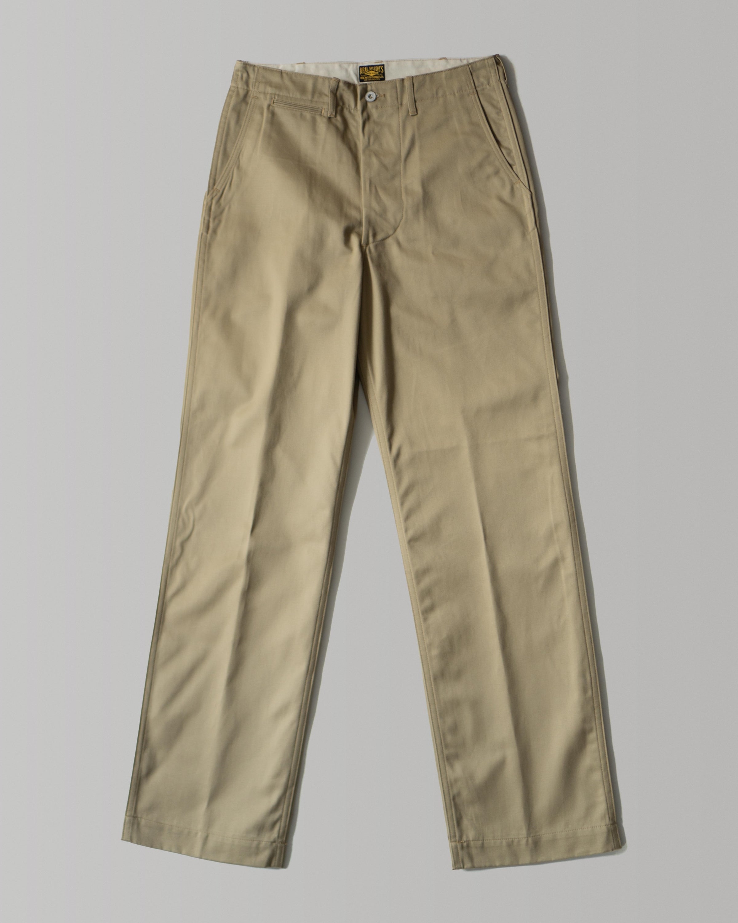 The Real McCoy's U.S Army '41 Khaki Trousers | The Signet Store