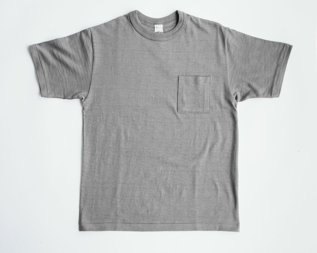 Warehouse 4601 Pocket Tee - Heather Grey