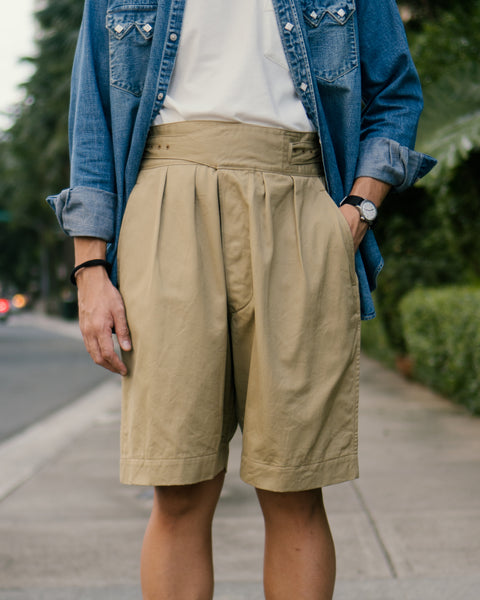 The Reracs 20SS Gurkha Shorts-