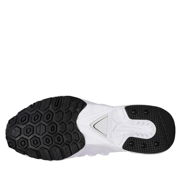 puma men's hexa dot idp white black running shoes