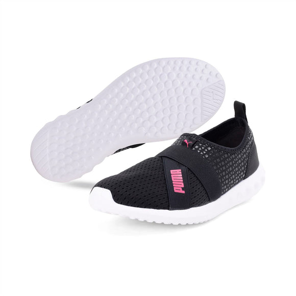 puma black slip on