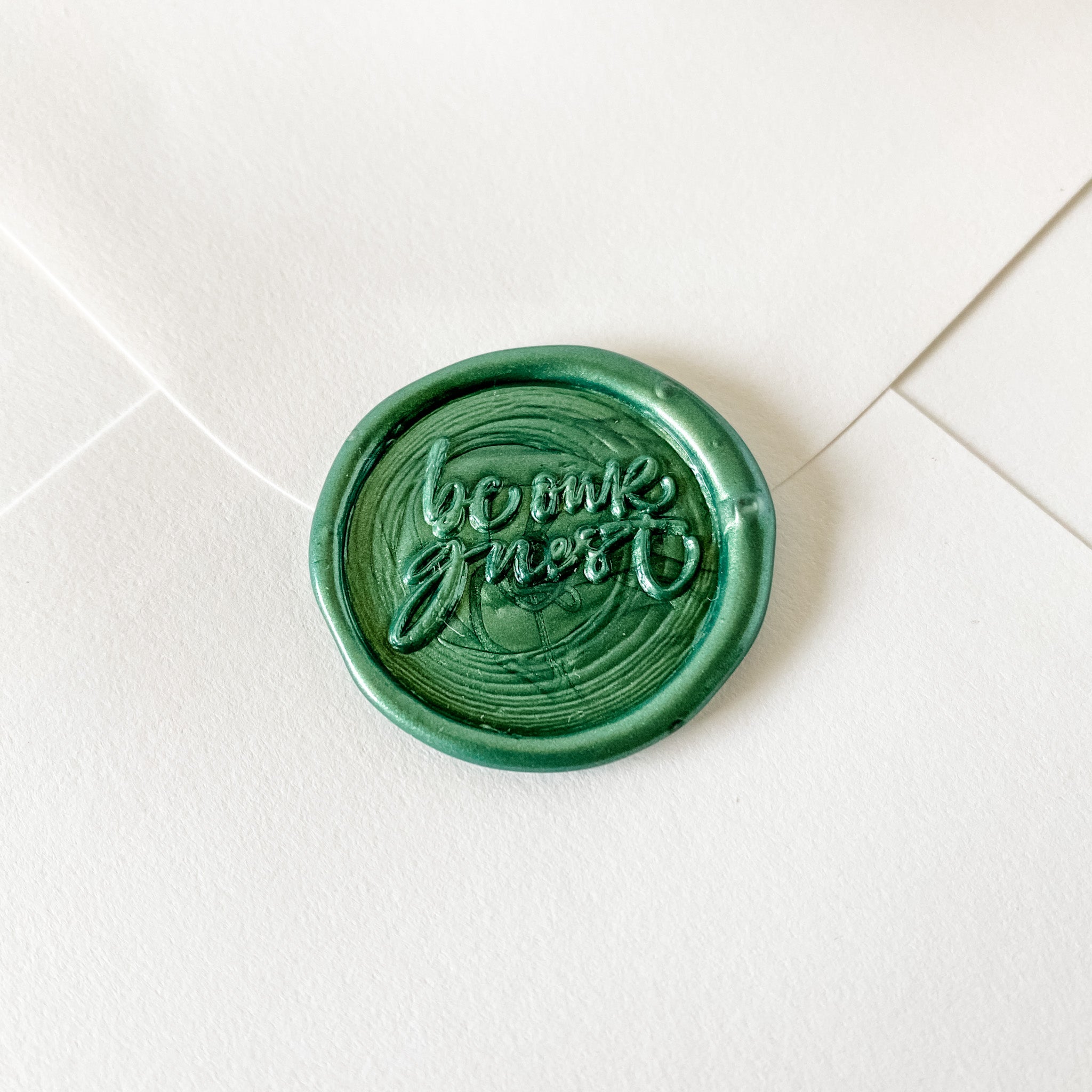 Olive Branch Wax Seal  Anticipate Invitations