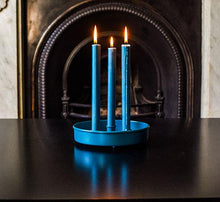Load image into Gallery viewer, Petrol Blue Eco Dinner Candle, Single
