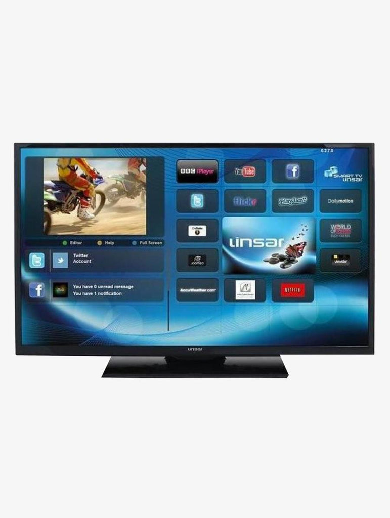 39 Linsar 39led400s Led Tv Smart Wifi 2xusb Ascotv