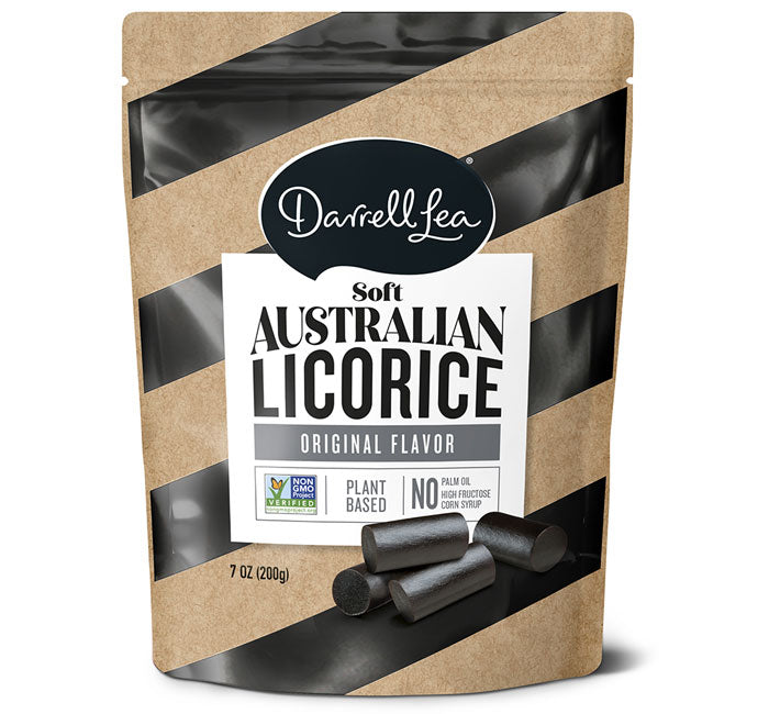 Darrel Lea Licorice Black Soft
