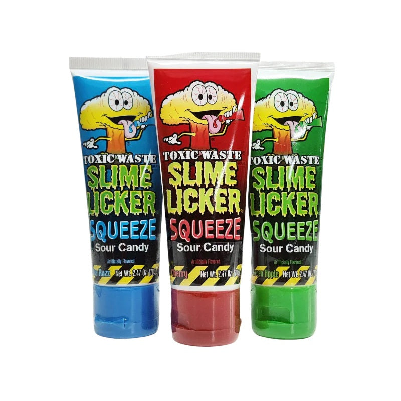 Black Cherry and Sour Apple Slime Lickers - Time 4 Toys