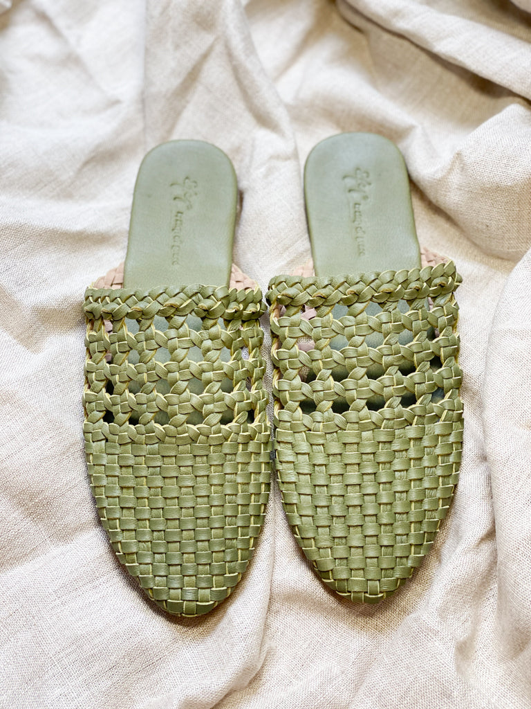 NACALA WOVEN MULES – Step of Grace