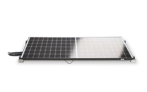 Solar module flat roof with feet