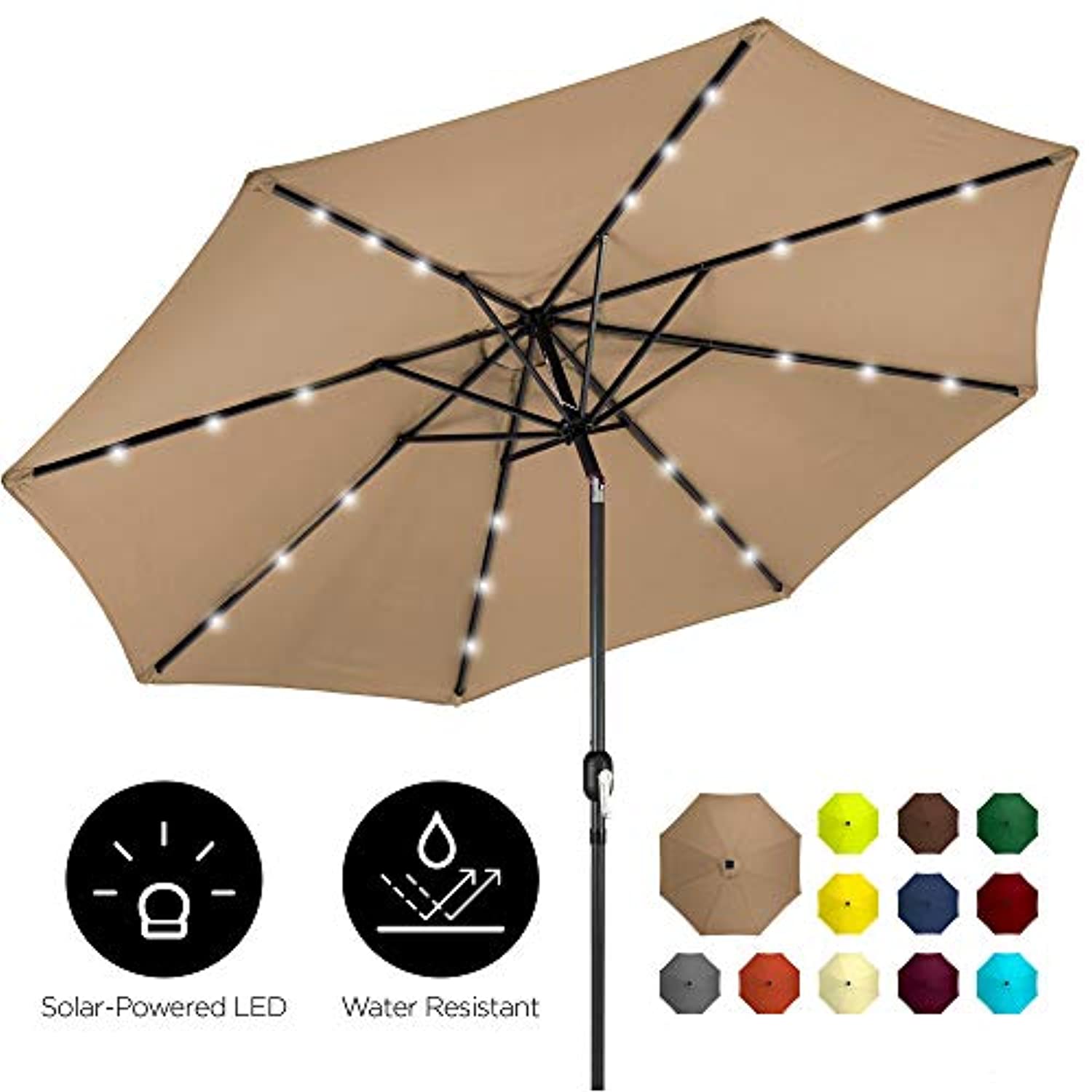 best choice products solar umbrella