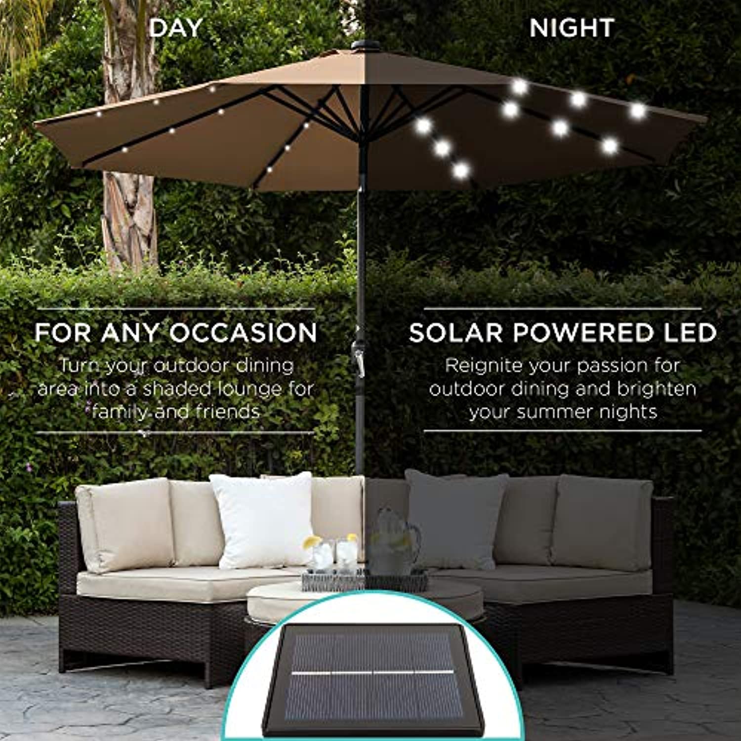 best choice solar umbrella