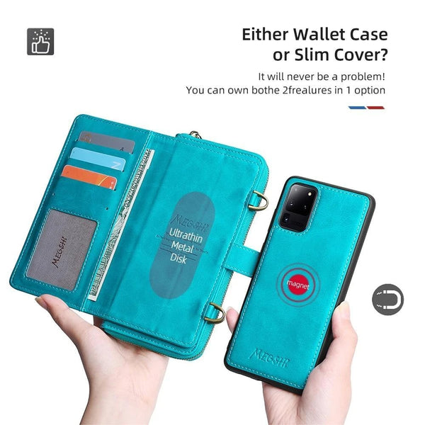 Samsung crossbody phone case wallet