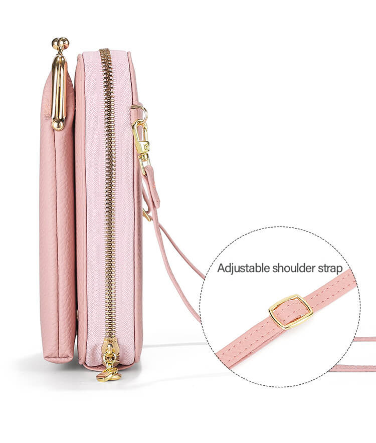crossbody phone bag adjustable detachable strap
