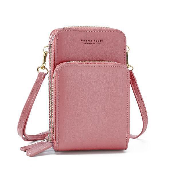 Women Multi-Pocket Crossbody Phone Bag Cell Phone Wallet Purse – popmoca