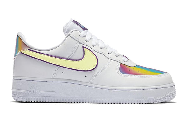 white iridescent af1