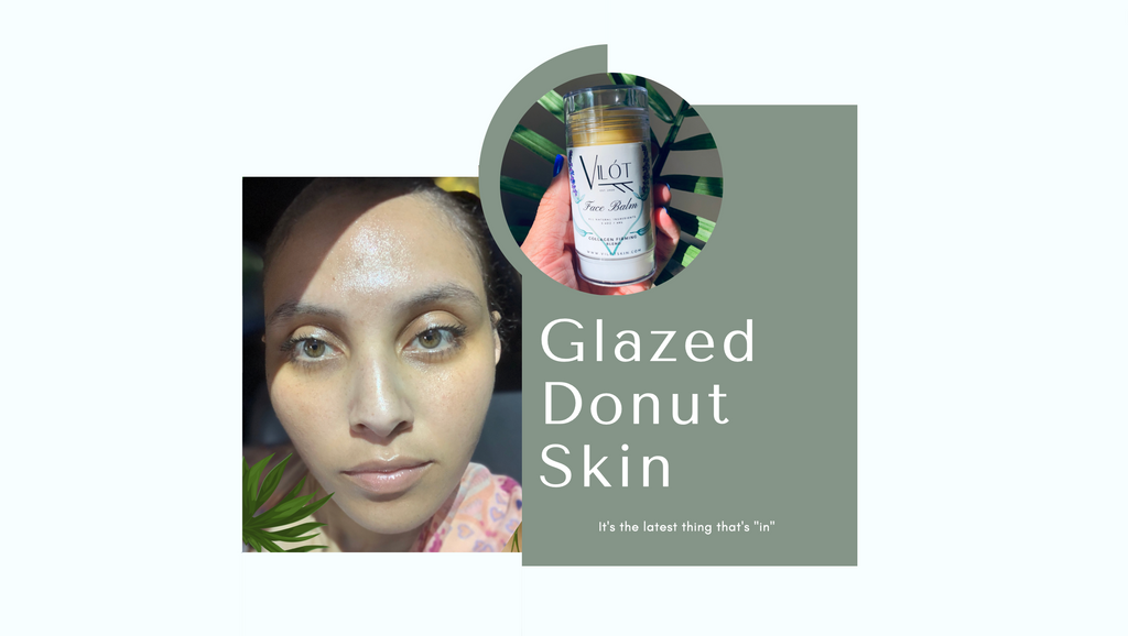 Glazed Donut skin Glass dewy skin trend first mentioned by Hailey Bieber in the 8 summer skincare trends of 2022