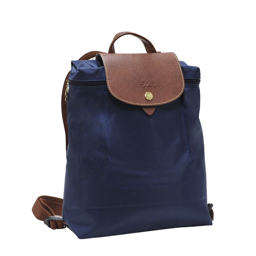 Longchamp Navy Le Pliage Backpack – www 