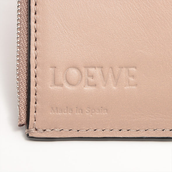 Loewe Sand Grained Calf Leather Anagram Trifold Wallet [Clearance Sale]