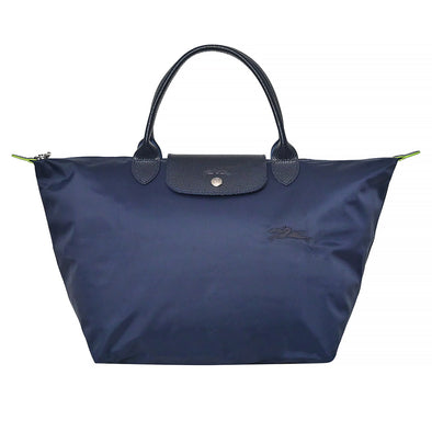 Longchamp Denim Le Pliage Neo Jeans Pouch –