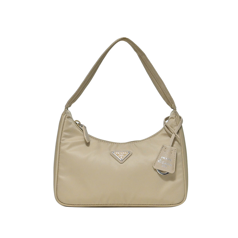 Prada Beige Prada Re-Edition 2000 Nylon Mini Bag – 