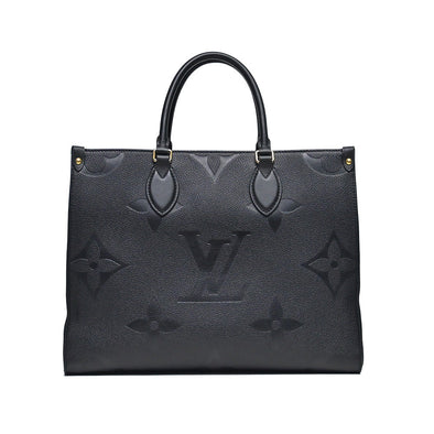 Louis Vuitton Neverfull MM Monogram Empriente Black in Cowhide