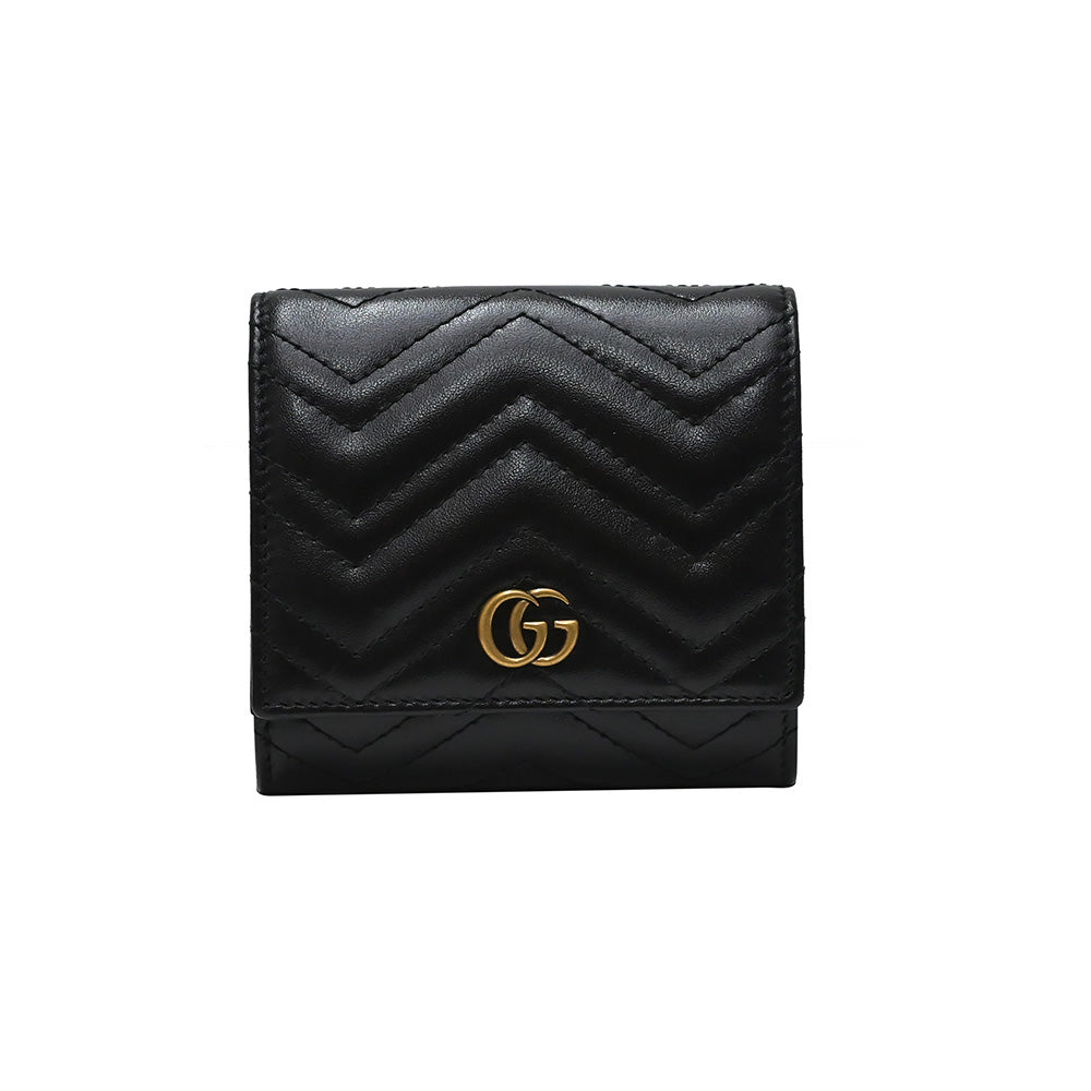 Gucci Black GG Marmont Matelasse 