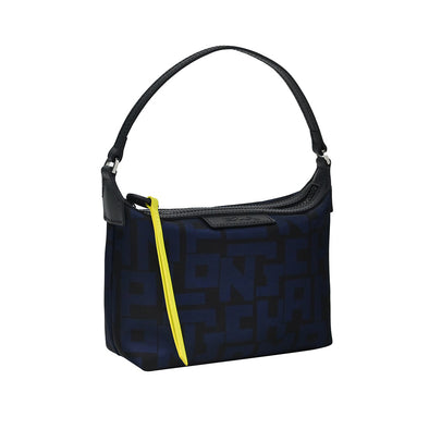 Le Pliage Original Pouch with handle Navy - Recycled canvas (34175089P68)