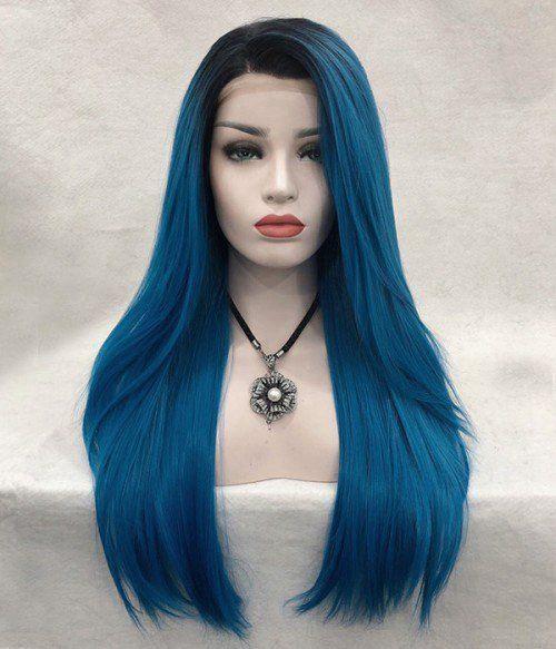 Blue Black Ombre Wig Purple And Blue Short Hair
