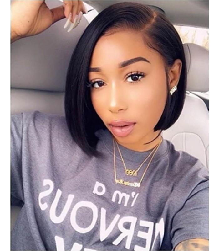 Lace Frantal Bob Wigs Black Straight Wig Lace Wigs For Black Women The Same As Picture