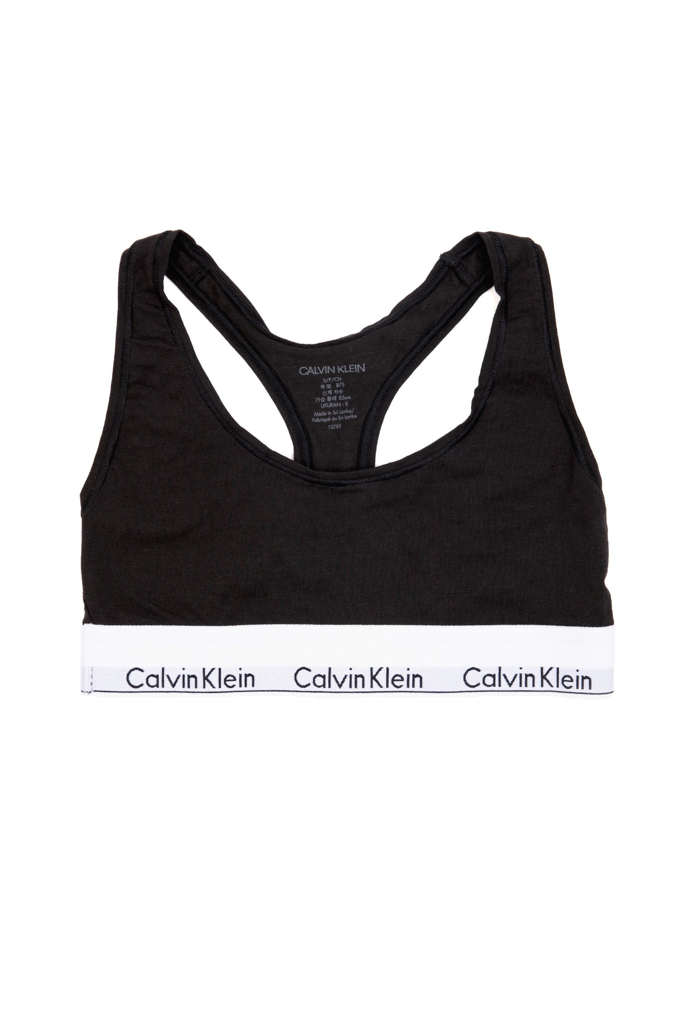 Calvin Klein, Intimates & Sleepwear, Calvin Klein Modern Cotton Pride  Black Unlined Bralette Large