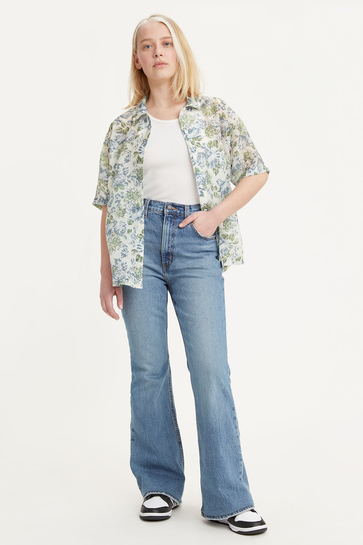 70's High Rise Flare Jeans — Hill's Dry Goods