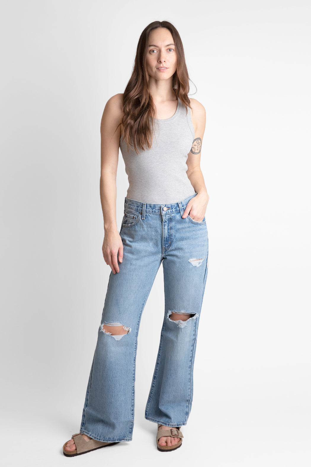 Baggy Bootcut Jeans — Hill's Dry Goods