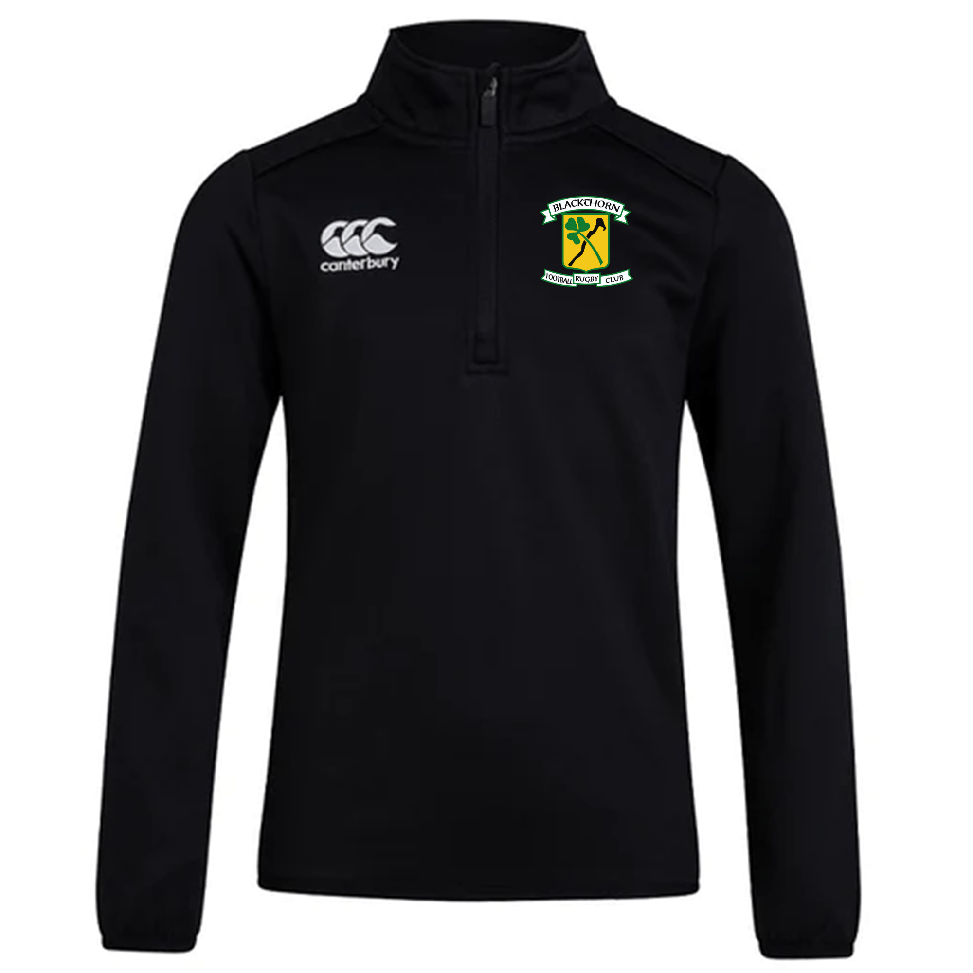 Blackthorn RFC Club 1/4 Zip Mid Layer Training Top by Canterbury