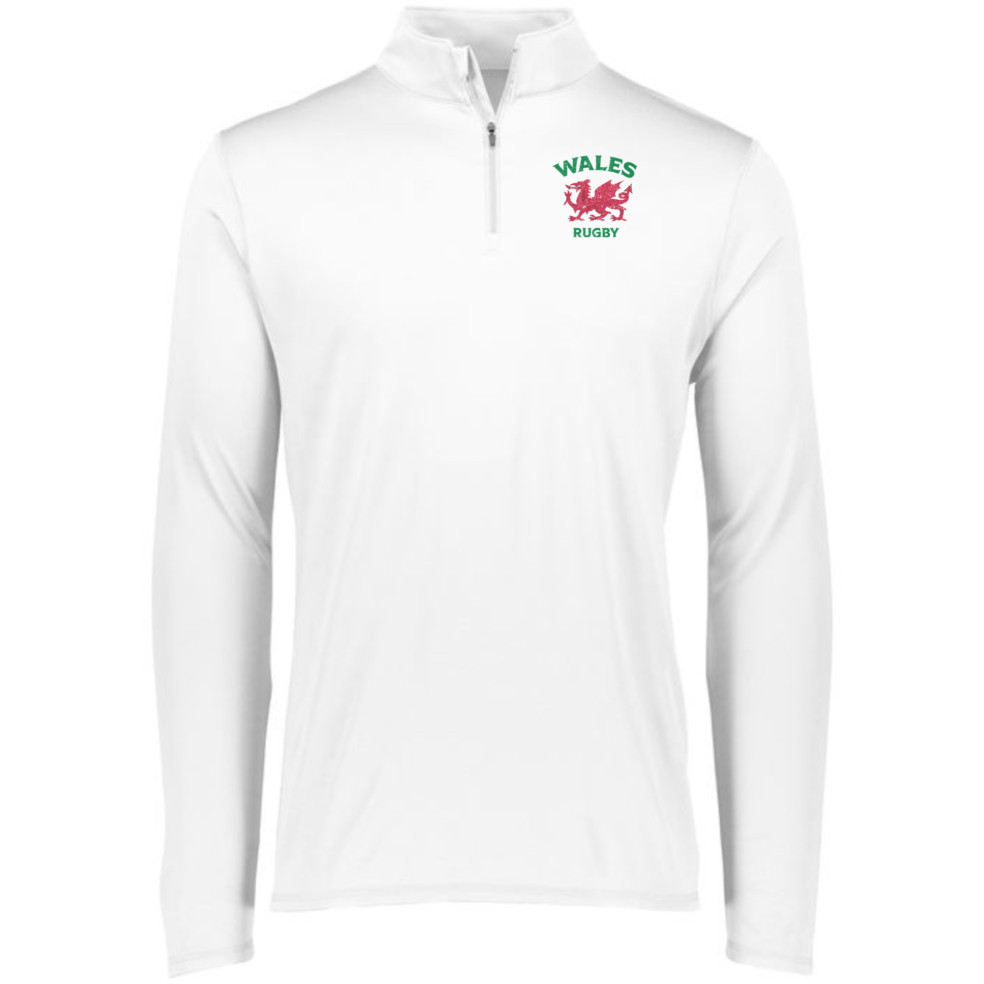 Nations of Rugby Wales Rugby 1/4 Zip Pullover