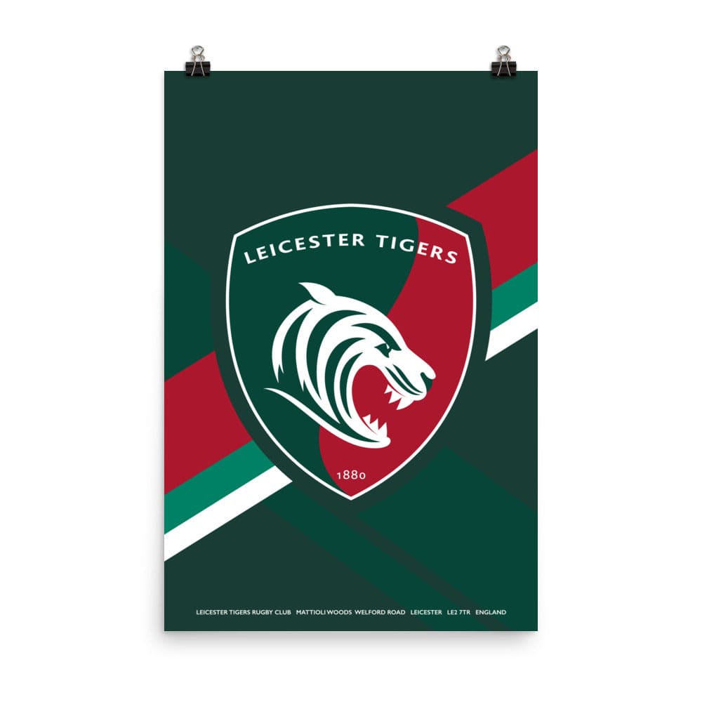 Leicester Tigers Logo Poster