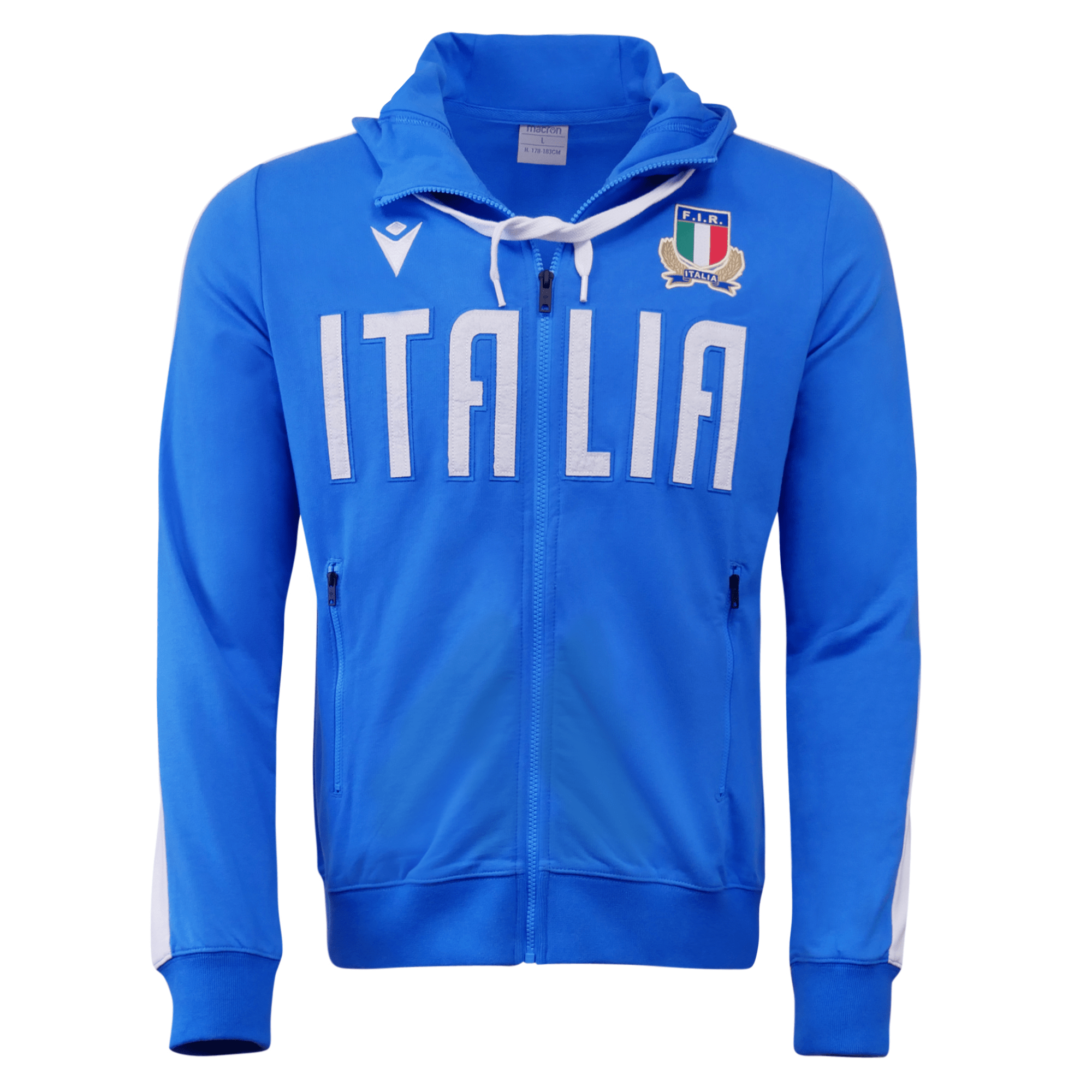 Italy FIR Travel Full Zip Hoodie by Macron