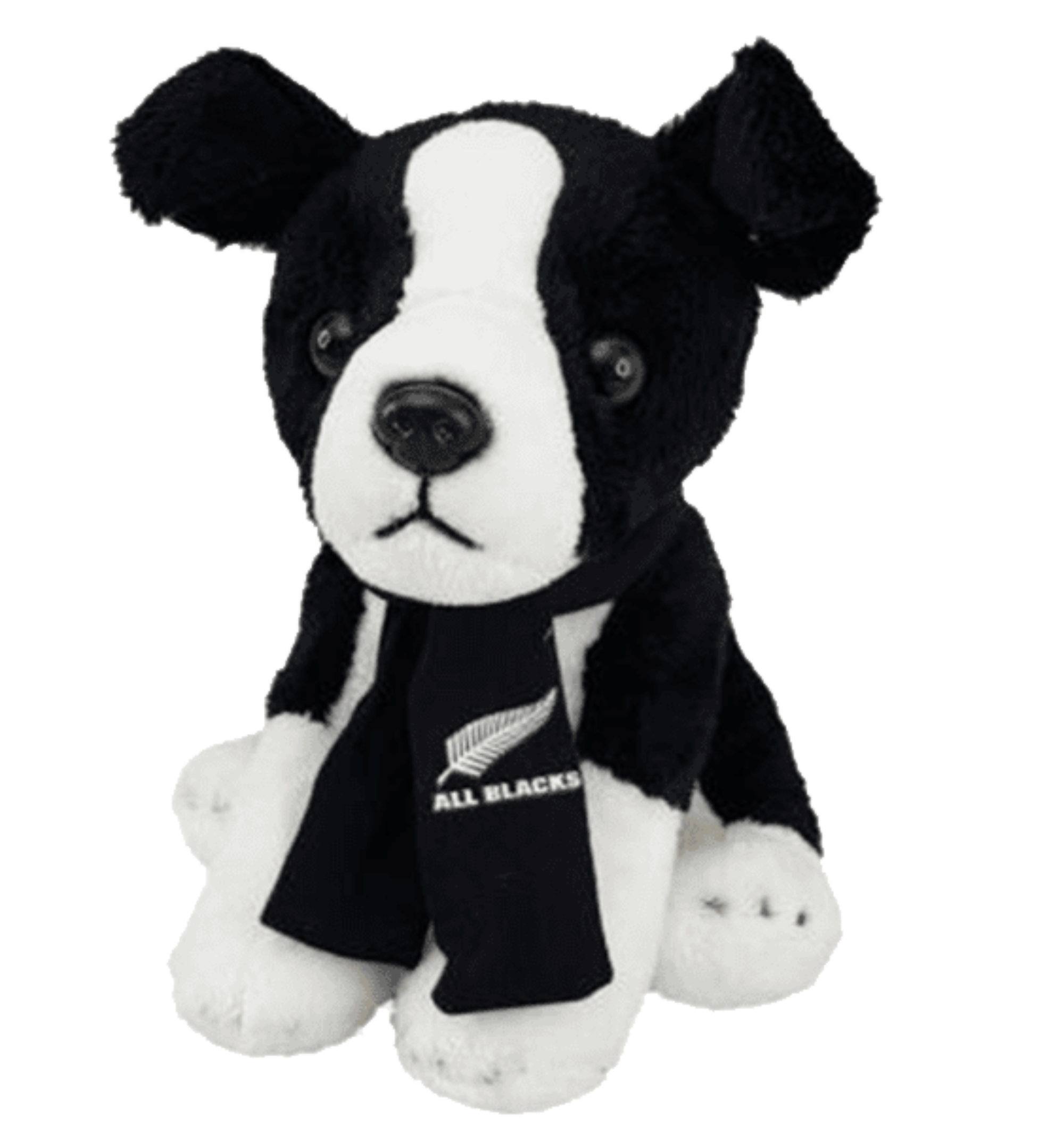 Image of All Blacks Rugby Faithful Fan Plush Toy Puppy Officially Licensed
