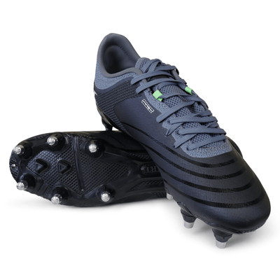 New Balance 442 V2 Pro Wide Rugby Cleat - Firm Ground Boot - Black/Silver -  SKU MS41FBK2-2E - World Rugby Shop