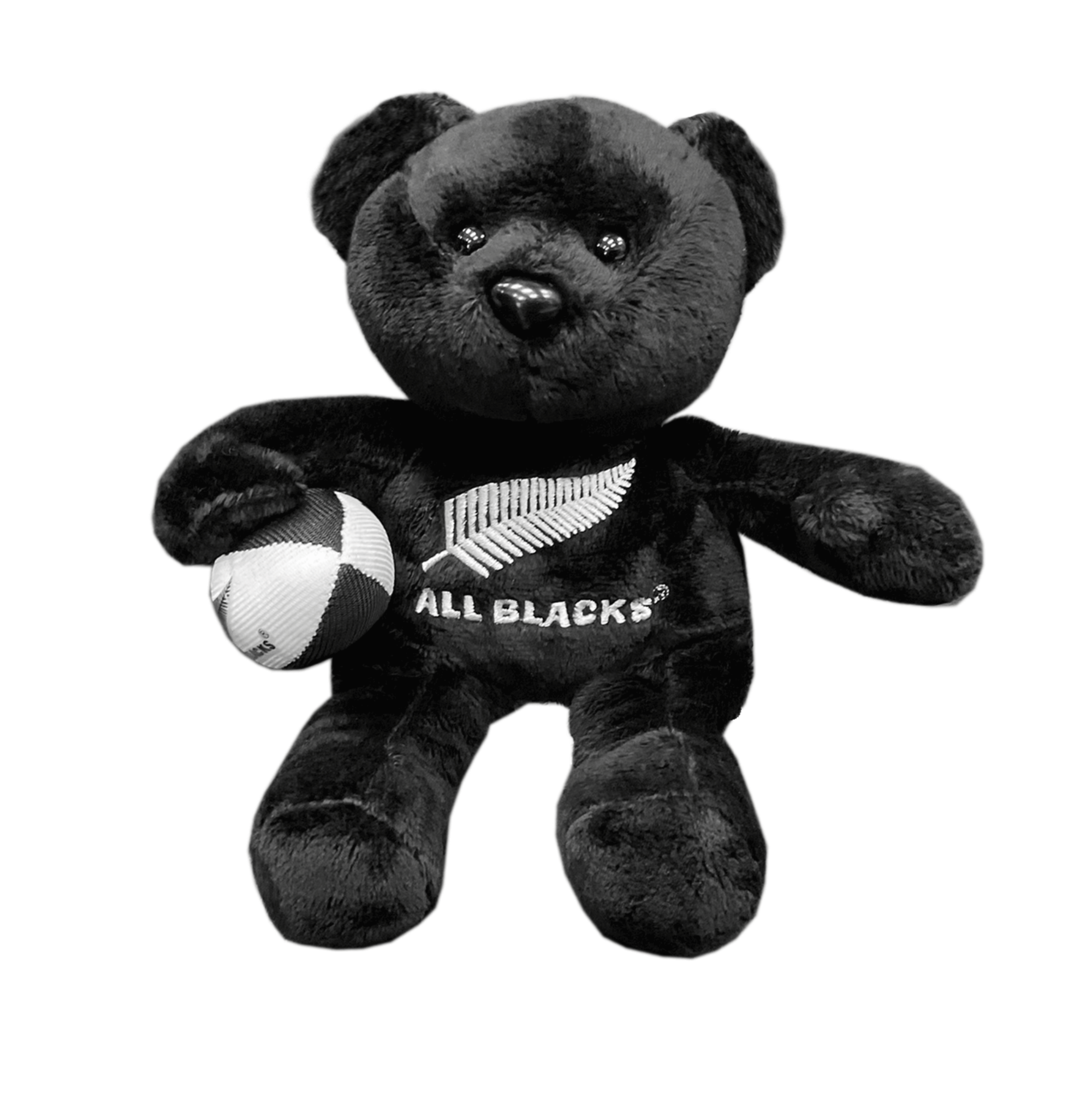 All Blacks Rugby Beanie Bear Plays Actual All Blacks Recorded Haka