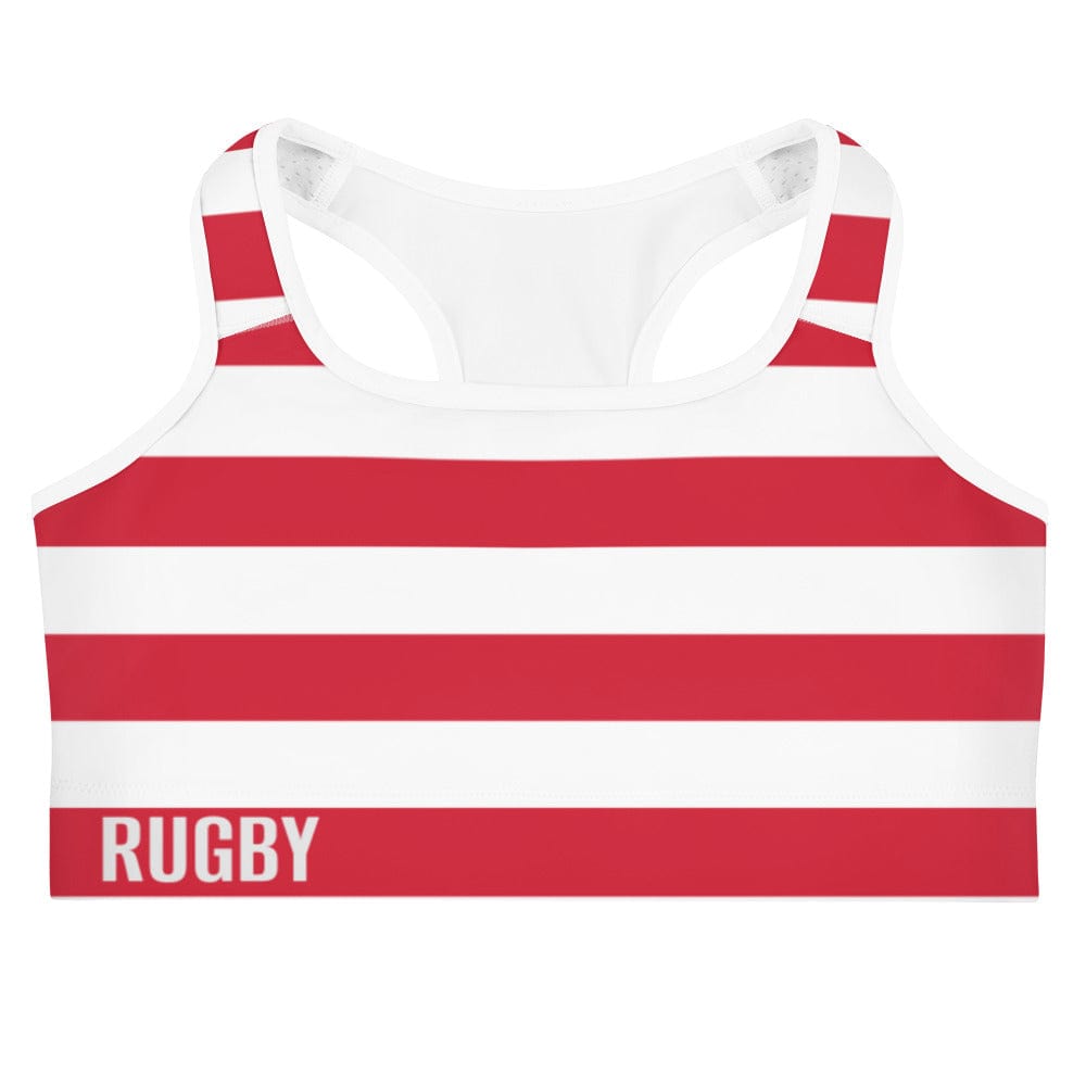 American Flag Rugby Sports Bra