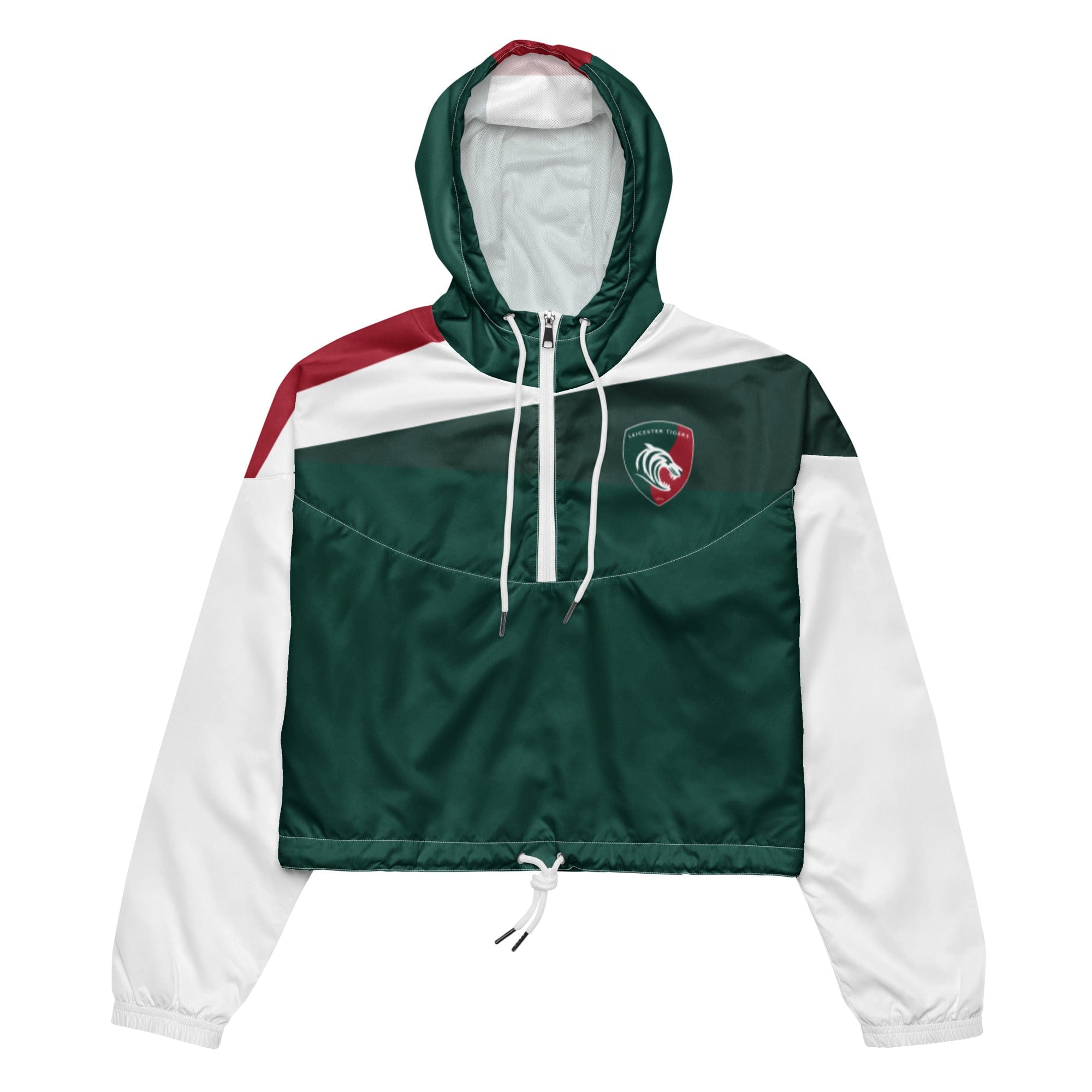 Leicester Tigers Womenâs Cropped Windbreaker