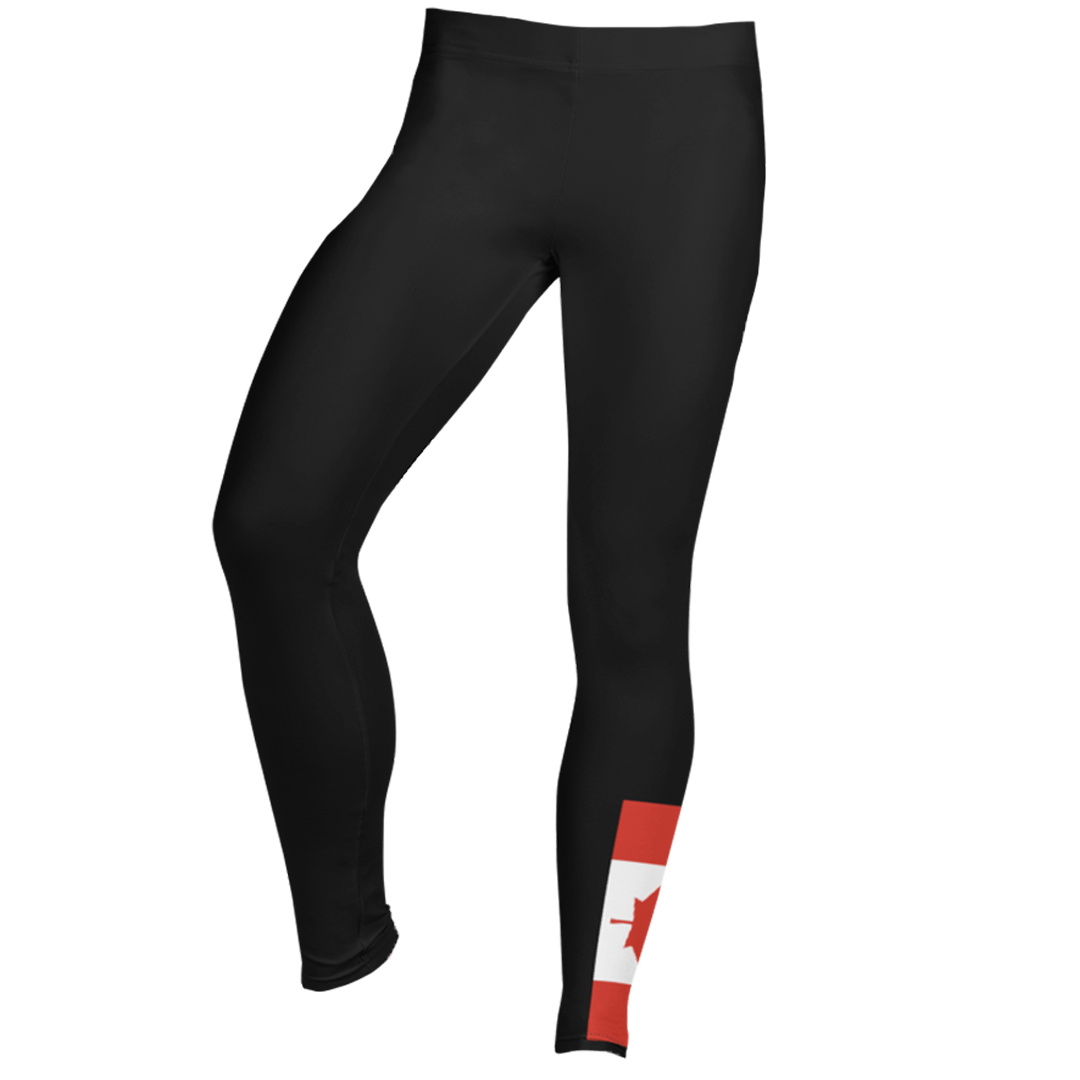 Canada Small Flag Leggings