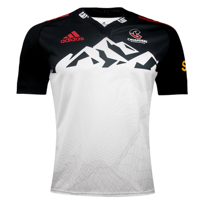 Blues Super Rugby Away Jersey 2023 by Adidas | Medium | White/Blue