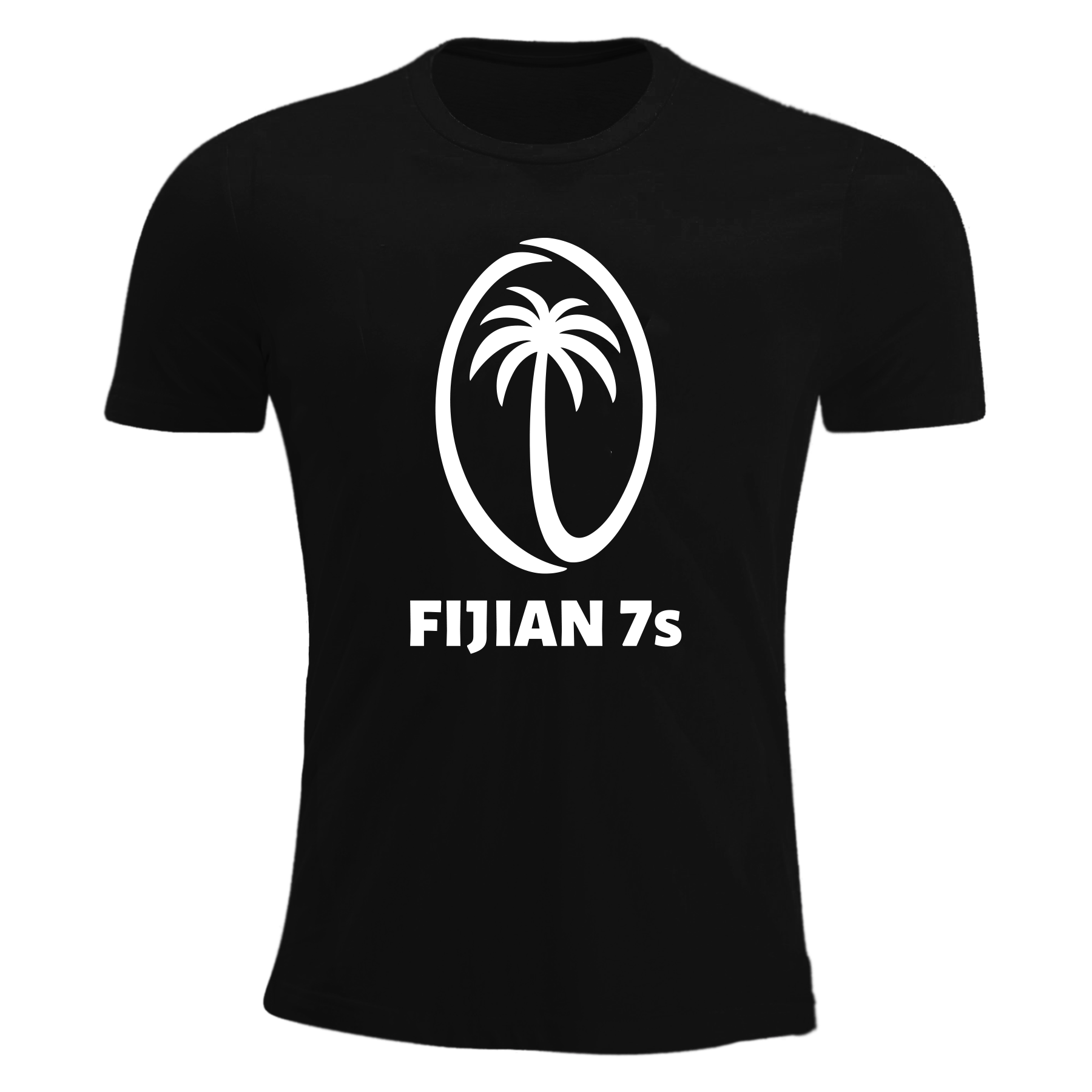 Fijian 7s Black T-Shirt