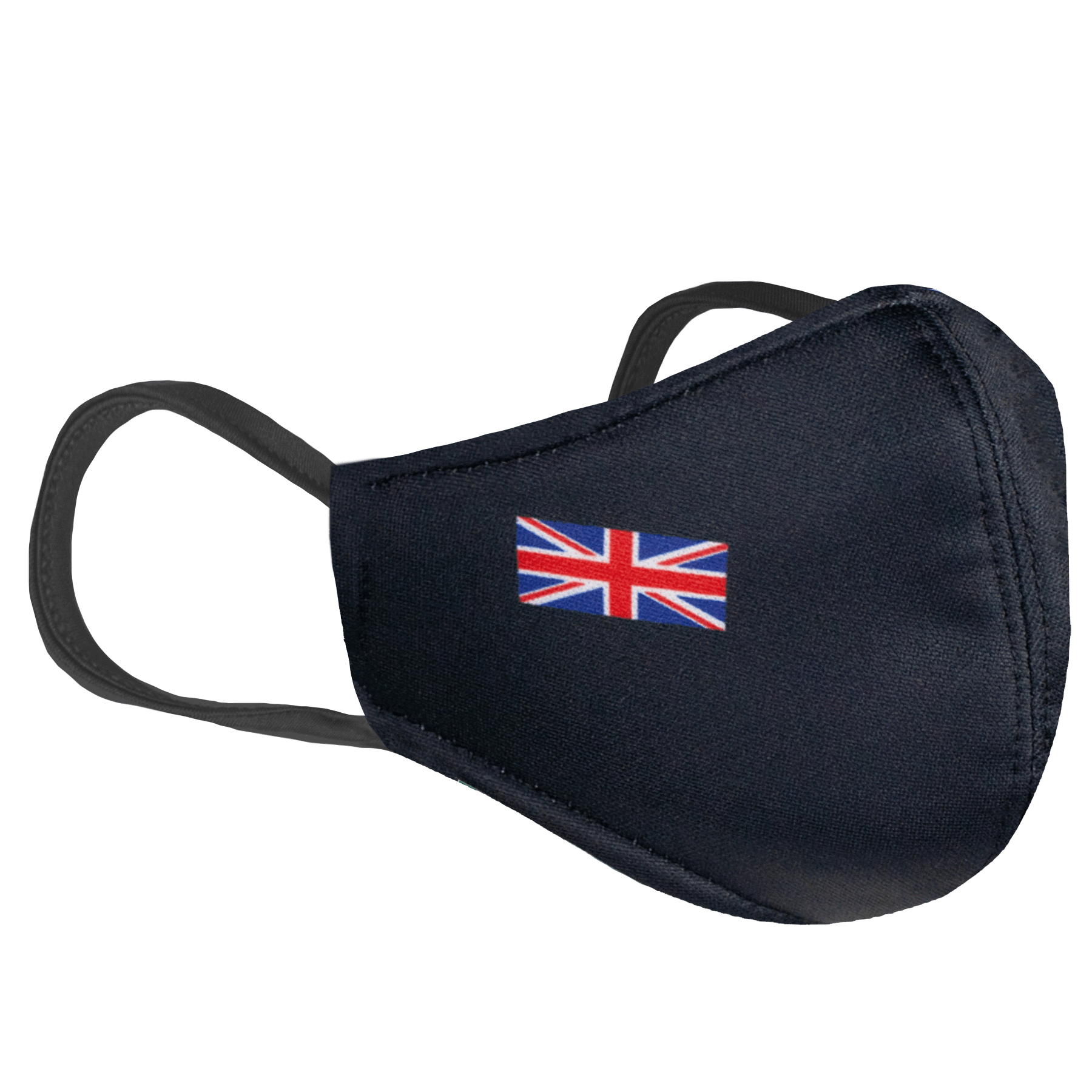 Great Britain Black Flag Face Mask