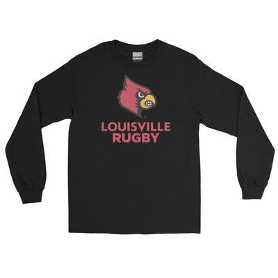 PF University of Louisville Rugby Crew Neck Sweatshirt Black / 2XL