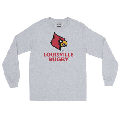 PF University of Louisville Rugby Crew Neck Sweatshirt Black / 2XL