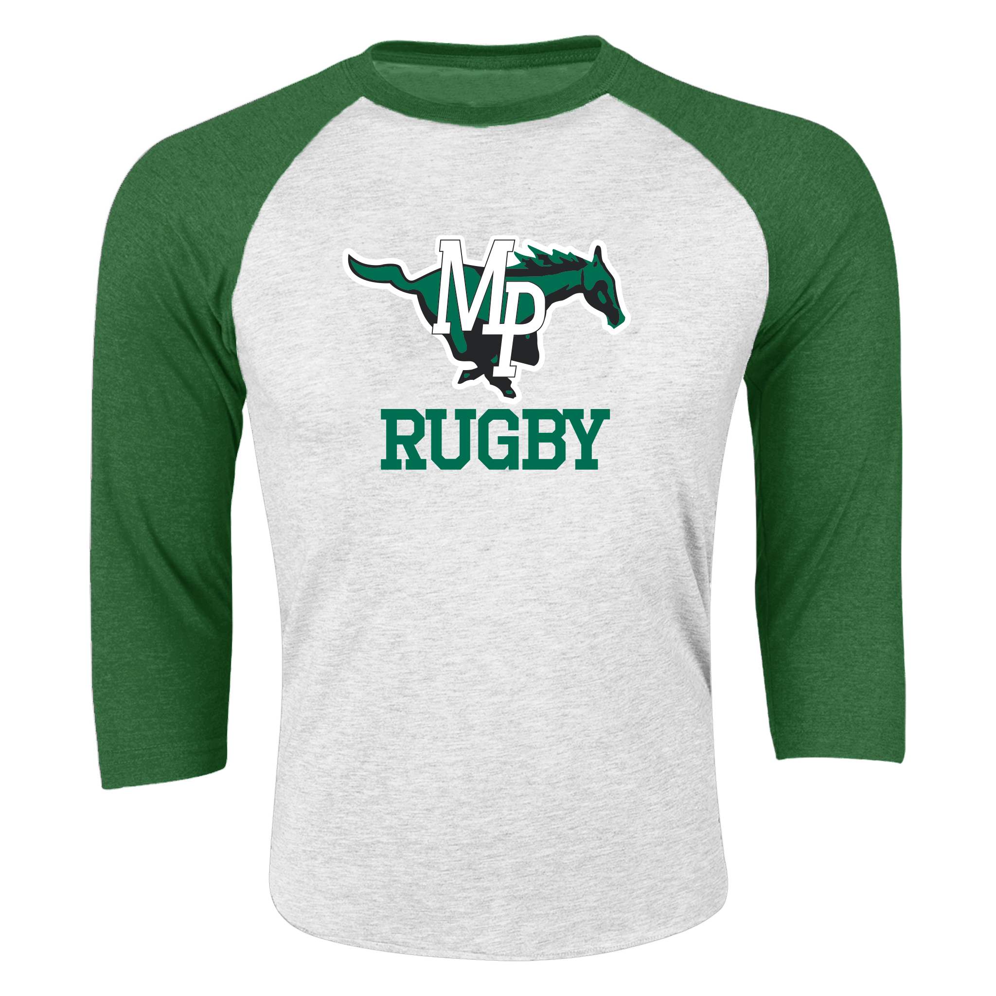 Myers Park Rugby 3/4 Sleeve Raglan Shirt