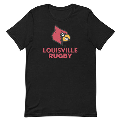 University of Louisville Cardinals Mom Short Sleeve T-Shirt | Champion Products | Scarlet Red | 3XLarge