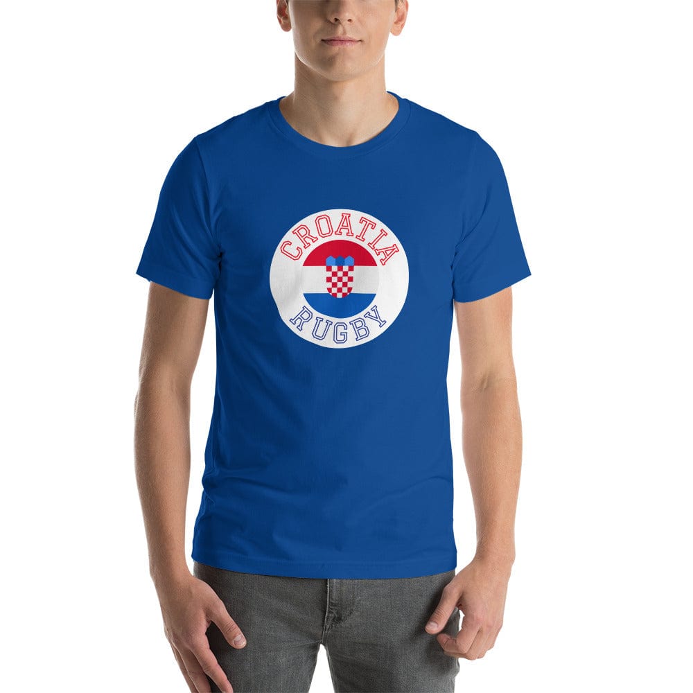 Croatia Rugby Cotton T-Shirt